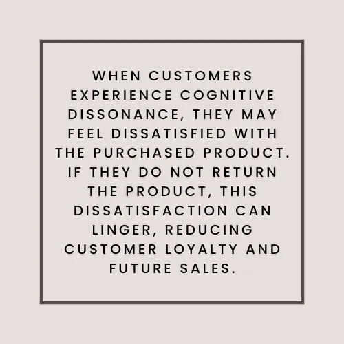 Reduced Customer Satisfaction