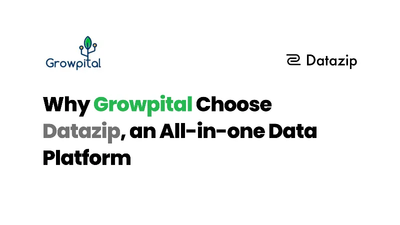 Why Growpital choose Datazip, an All-in-One Data Platform? cover image